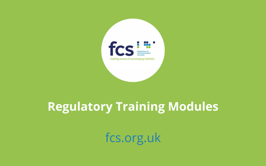 FCS Launches New Online Regulatory Training Modules